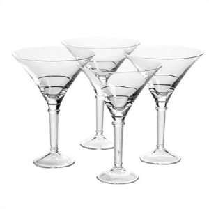  J Class Set of 4 Martini Glasses