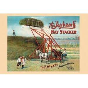  Vintage Art Jayhawk Hay Stacker   14475 0