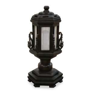  Japanese Style Wooden Pagoda Table Lamp