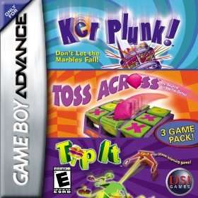 NEW KERPLUNK TOSS ACROSS TIP IT for NINTENDO GAME BOY ADVANCE 