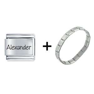 Name Alexander Italian Charm