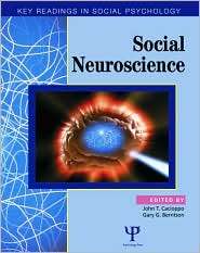 Social Neuroscience Key Readings, (1841690996), John T. Cacioppo 