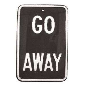  Go Away Motorcycle Sign Automotive