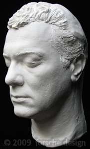 Tony Curtis Life Mask Bust Sculpture Some Like It Hot, Sweet Smell of 