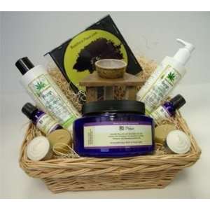  Serenity Spa Basket   Deluxe [with Stone Diffuser 