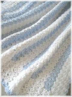 SOFT HAND CROCHET BABY BLANKETS Boutique Collection NEW  