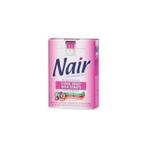    Nair Hair Remover Kit, Cool Fruit Wax Strips   1 kit Beauty