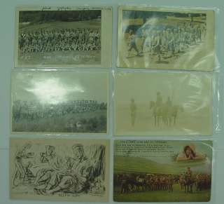 60 WWI WWII Military Postcard Lot Censored Newspaper Red Cross Camps 