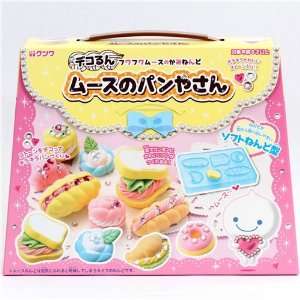  DIY mousse clay making kit glitter sandwich pastry Toys 