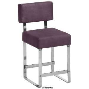  Delfino Bar Stool 41h Eggplant