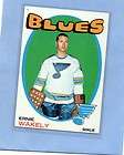 1971 72 Topps Ernie Wakely #81 St. Louis Blues