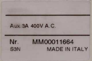 NEW ABB Sace Isomax S3N 150 AMP Circuit Breaker 2 Pole  