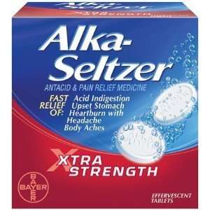  Alka Seltzer Extra Strength Antacid & Pain Relief, Original 