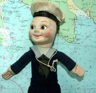 c1930 SS Braemar Norah Wellings type Sailor Doll  