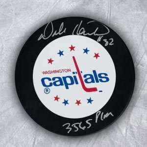  Dale Hunter Washington Capitals Autographed/Hand Signed 