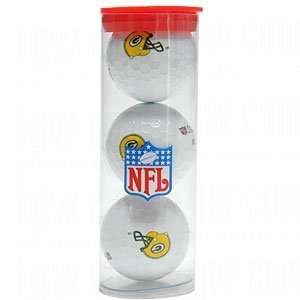   Staff NFL Logo Fifty Golf Balls   Green Bay Packers