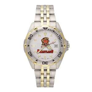   Terrapins Mens Brushed Chrome All Star Watch