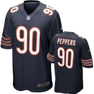   Navy Game Replica #90 Nike Chicago Bears Jersey