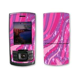  Warp Pink Design Decal Protective Skin Sticker for Samsung 