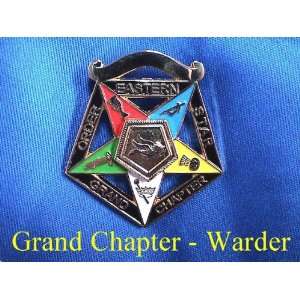  OES Order Eastern Star Grand Warder Jewel 