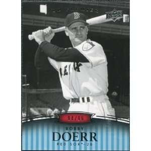  2008 Upper Deck Premier #186 Bobby Doerr /99 Sports Collectibles