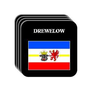 Mecklenburg Vorpommern (Western Pomerania)   DREWELOW Set of 4 Mini 