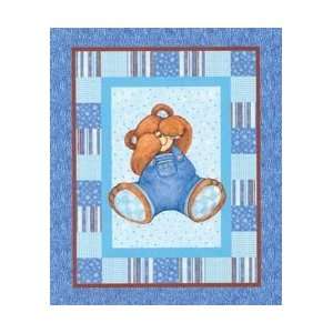  Billy Bear Fabric 44/45 Wide 100% Cotton D/R Wallhanging 