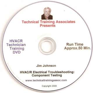 HVACR ELECTRICAL TROUBLESHOOTING COMPONENT TESTING  