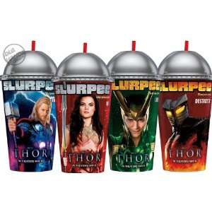  Marvel Thor 3d Jumbo 7 Slurpee Collectors Plastic Cups 