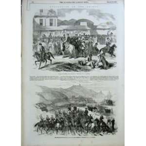  Evacuation Of The Crimea 1856 Antique Print By Landells 