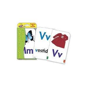  Spanish Alphabet & Picture Words Pocket Flash Cards 