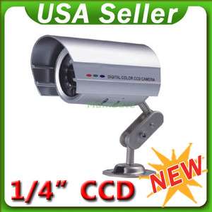 Weatherproof Outdoor Video Night Vision CCD CCTV IR LED Home Security 