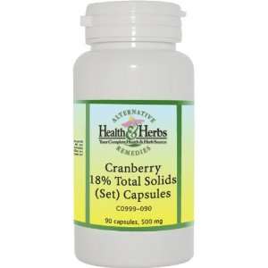 Alternative Health & Herbs Remedies Cranberry 18% Total Solids ( Set 