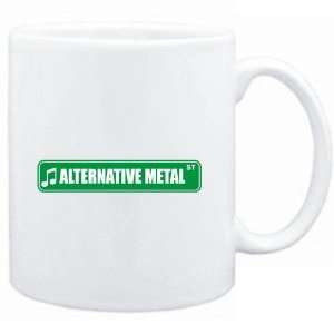 Mug White  Alternative Metal STREET SIGN  Music  Sports 