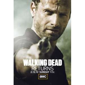 Walking Dead Returns Amc 24 X 36 Retailer Promo Poster