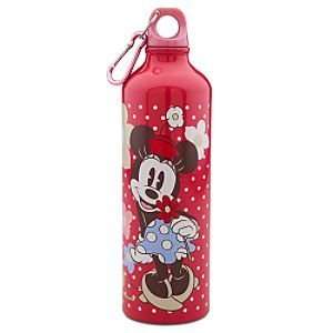    Disney Floral Minnie Mouse Aluminum Water Bottle