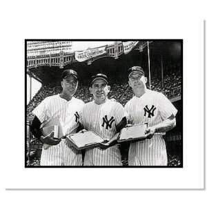  Yogi Berra New York Yankees MLB with Joe DiMaggio and 