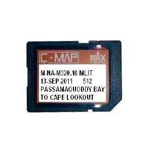   Map NA M320 SD Format Passamaquoddy Bay ME   NC Bathy GPS