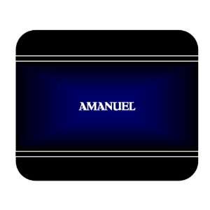    Personalized Name Gift   AMANUEL Mouse Pad 