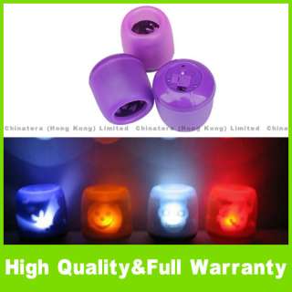 LED Projection Electronic Flameless Light Lamp Candle P  