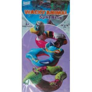  Aqual Leisure Wacky Animal Split Ring Toys & Games