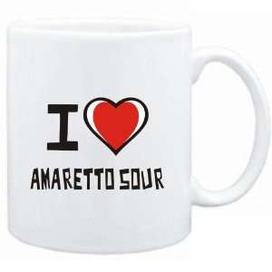    Mug White I love Amaretto Sour  Drinks