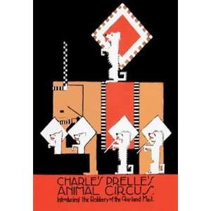   360 Wall Poster/Decal   Charles Prelles Animal Circus