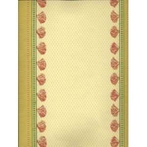   Stroheim and Romanns Color Gallery Amber La Mure Stripe Rose on Ivory