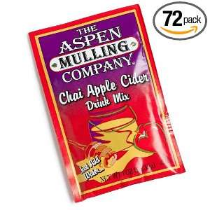 Aspen Mulling Chai Apple Cider, 1 Ounce Single Serving Packets (Pack 