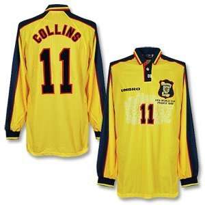   Away L/S Jersey + Collins 11 + FIFA 98 Embroidery