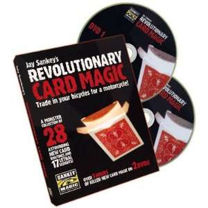  Revolutionary Card Magic (2 DVD Set) by Jay Sankey Toys & Games