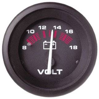 Teleflex 57901P 8 18VDC Amega Voltage Gauge Kit