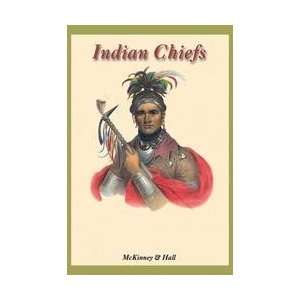  Indian Chiefs 12x18 Giclee on canvas