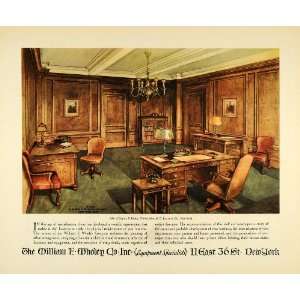  1930 Ad Wholey Gaston F Balme Office New York Barrett 